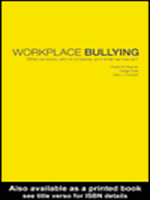cover image of Workplace Bullying